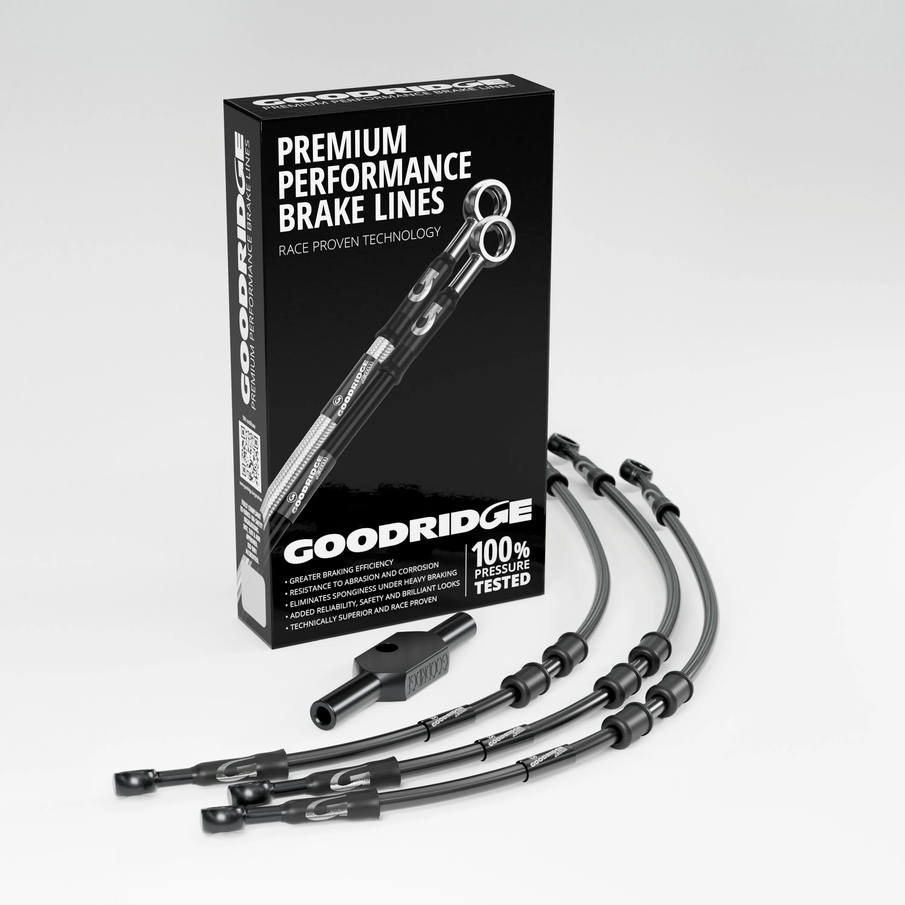 FRONT BRAKE HOSE KIT FOR HARLEY DAVIDSON VRSCDX NIGHT ROD / NIGHT ROD SPECIAL (NO ABS) 12-16