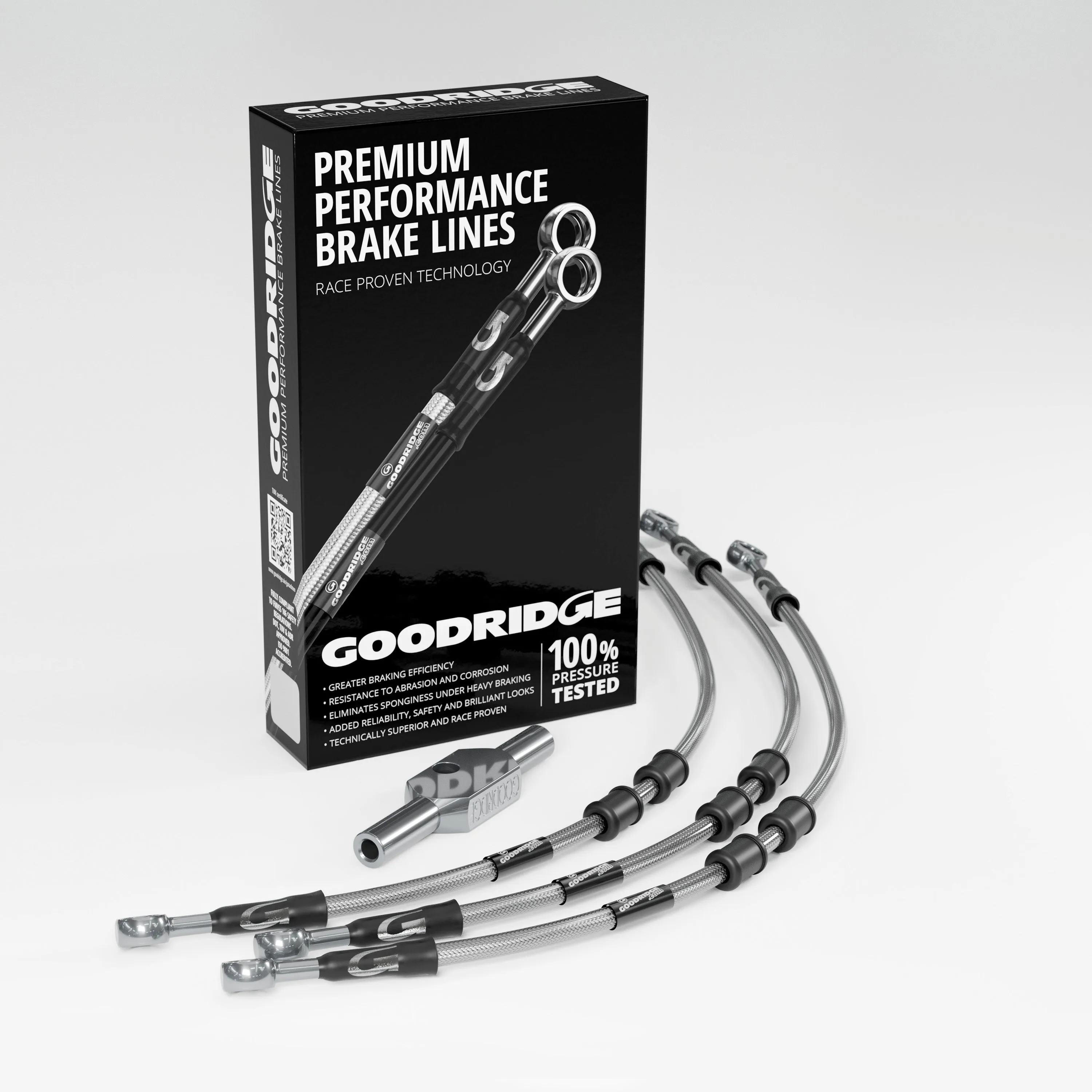 FRONT BRAKE HOSE KIT FOR HARLEY DAVIDSON VRSCDX NIGHT ROD / NIGHT ROD SPECIAL (NO ABS) 12-16