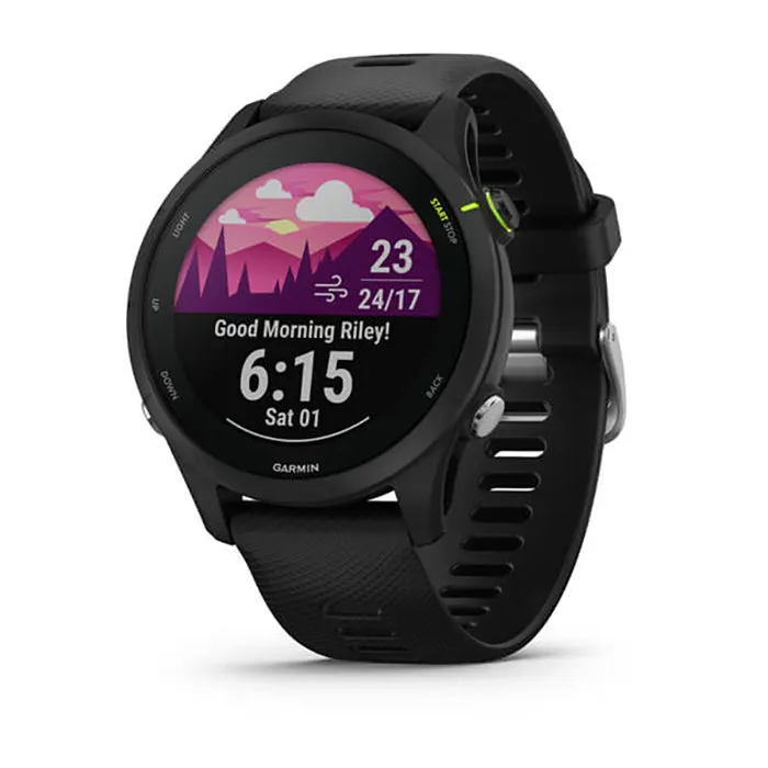 Garmin Forerunner 255 Music Black Full Display Watch - 010-02641-30