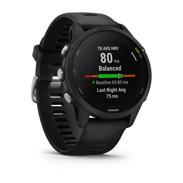 Garmin Forerunner 255 Music Black Full Display Watch - 010-02641-30