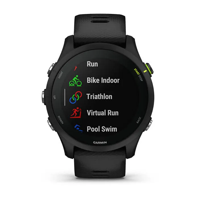 Garmin Forerunner 255 Music Black Full Display Watch - 010-02641-30