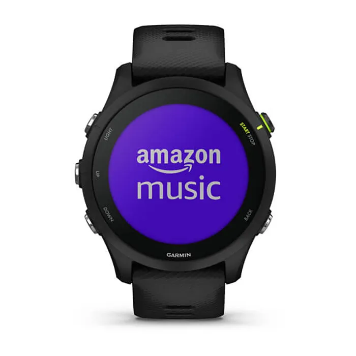Garmin Forerunner 255 Music Black Full Display Watch - 010-02641-30