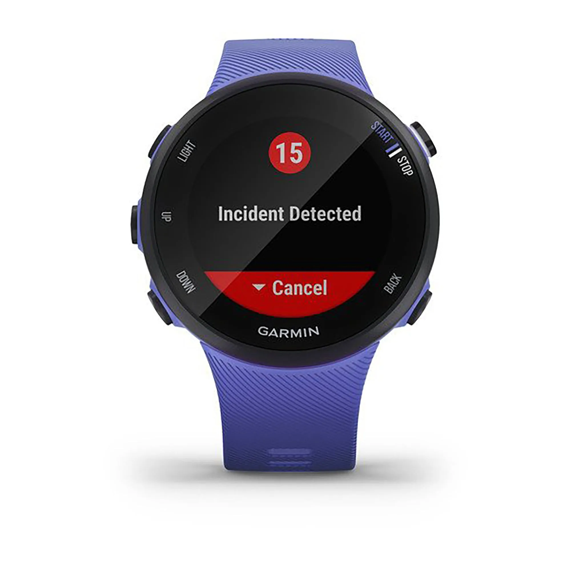 Garmin Forerunner 45S Silicone Irish Strap Full Color Display Dial Watch - 010-02156-11