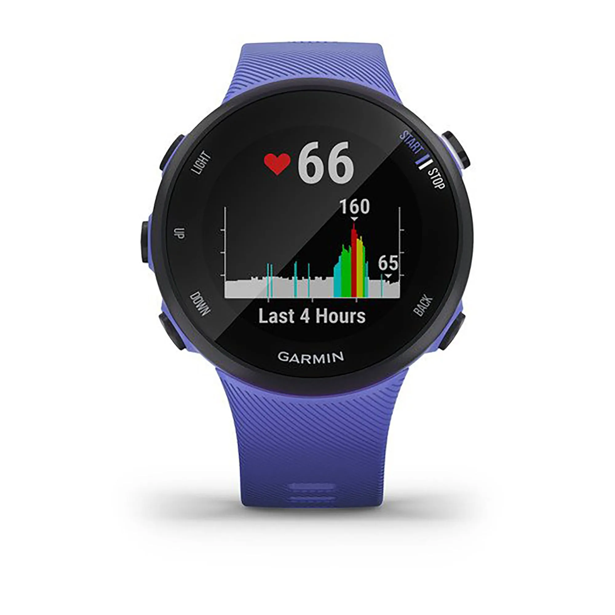 Garmin Forerunner 45S Silicone Irish Strap Full Color Display Dial Watch - 010-02156-11