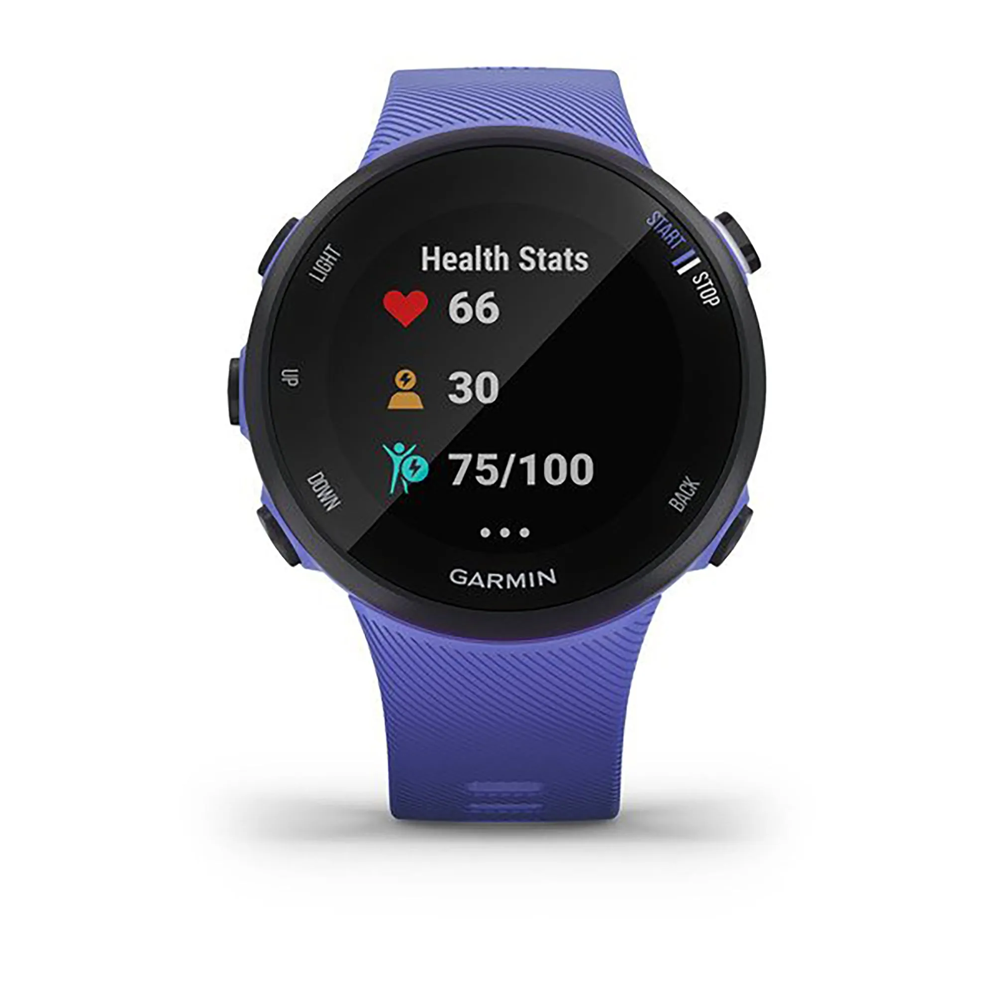 Garmin Forerunner 45S Silicone Irish Strap Full Color Display Dial Watch - 010-02156-11