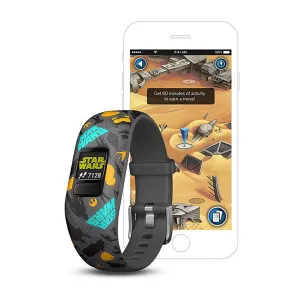 Garmin Vivofit Jr. 2 Silicone The Resistance Strap Full Color Display Dial Watch - 010-01909-11