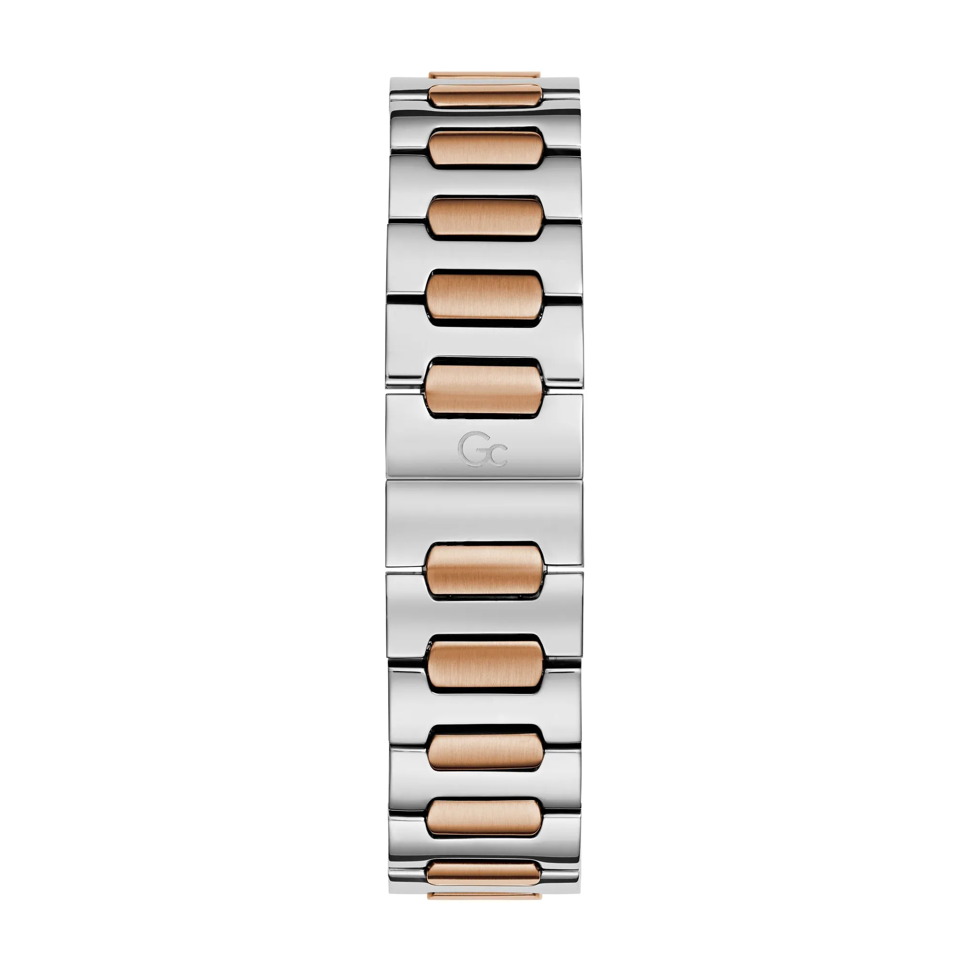 GC Women's Watch Silver & Rose Gold Tone Case Quartz
