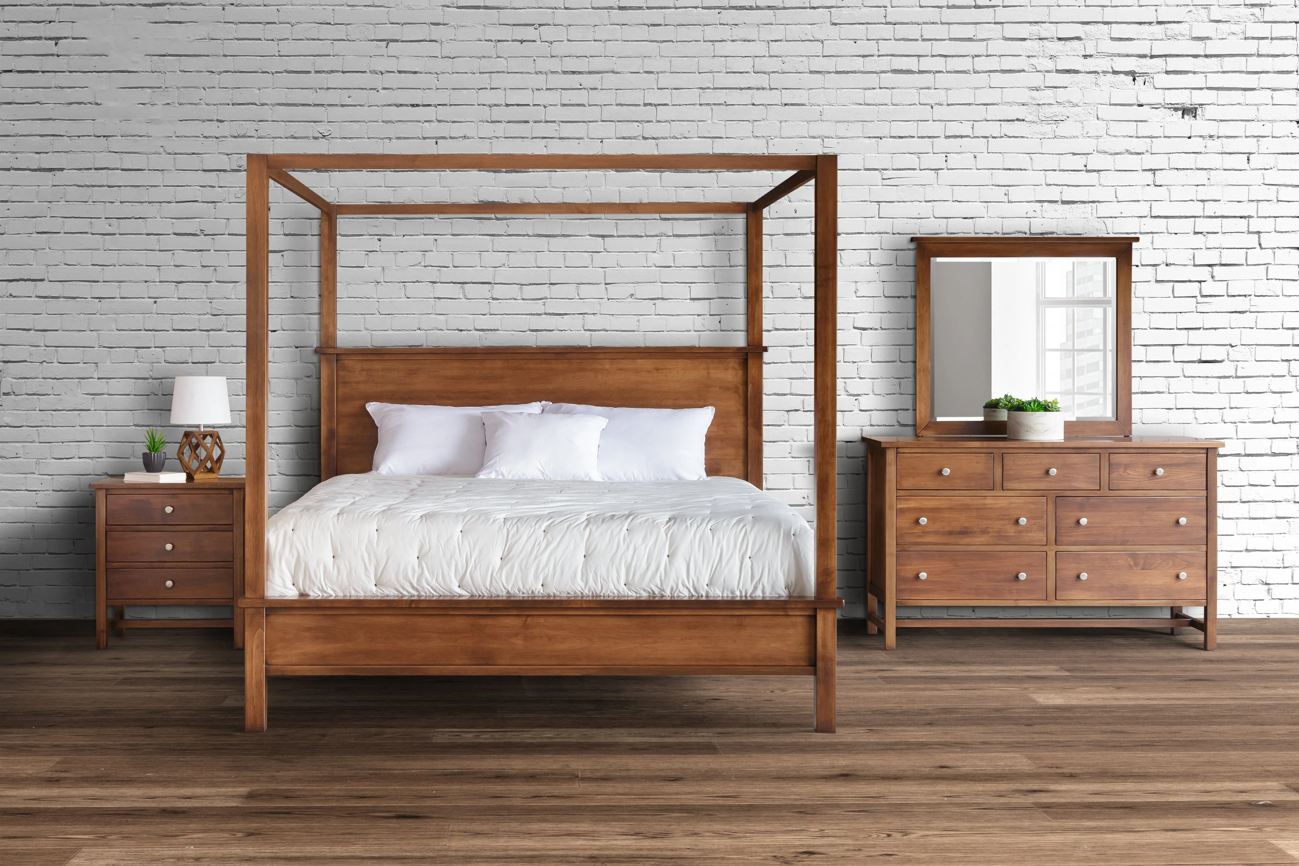 Generations - Amish Hardwood Bedside Chest