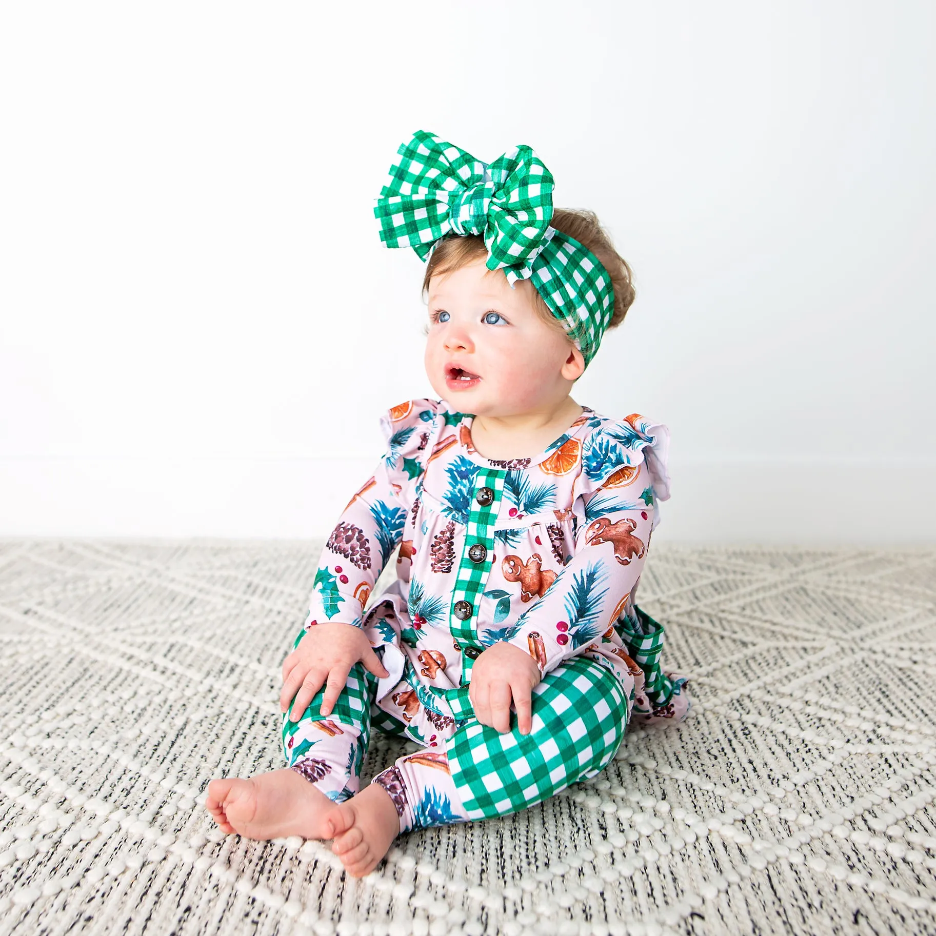 Gigi and Max Ginger Ruffle Peplum & Legging Set