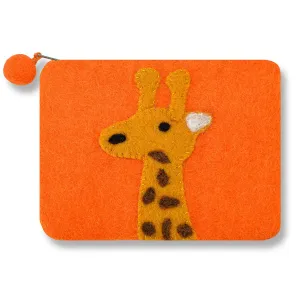 Giraffe Face Design Coin Purse