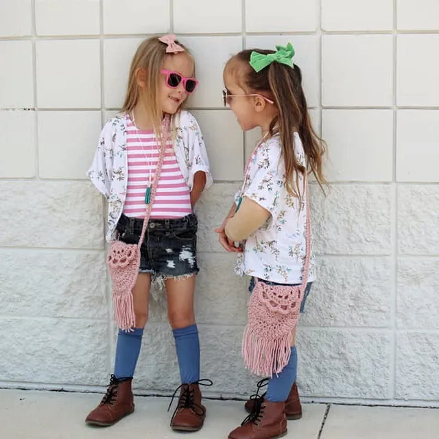 Girl  Crochet Purse