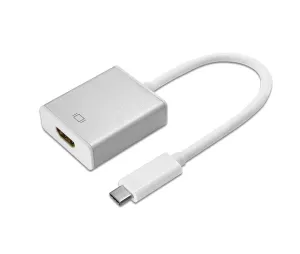 GIZZU USB-C to HDMI 4K Adapter White