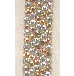 Gold and Silver Diamond Ribbon