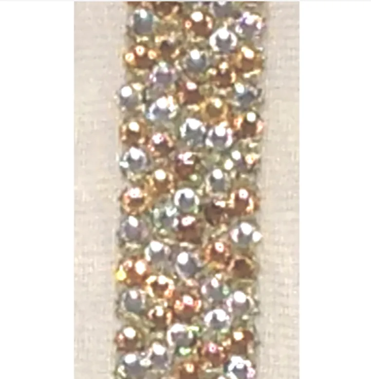Gold and Silver Diamond Ribbon