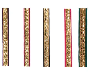 Gold Diamond, Colored Trim Ribbo