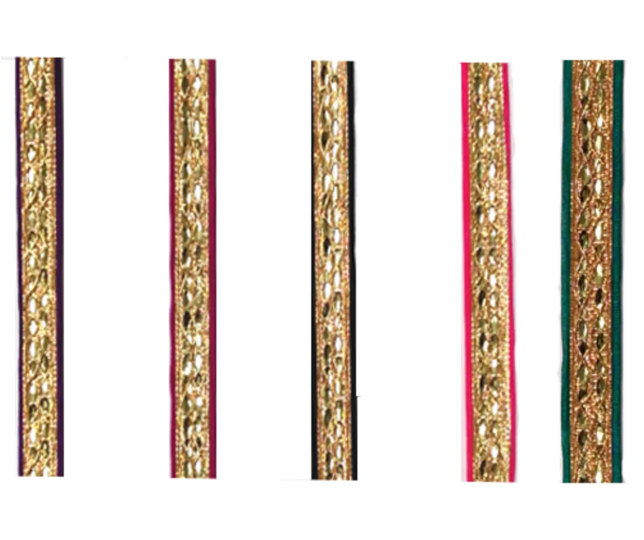 Gold Diamond, Colored Trim Ribbo