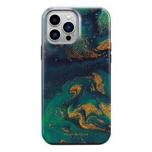 Green Night Quicksand - iPhone 13 Pro Max Case