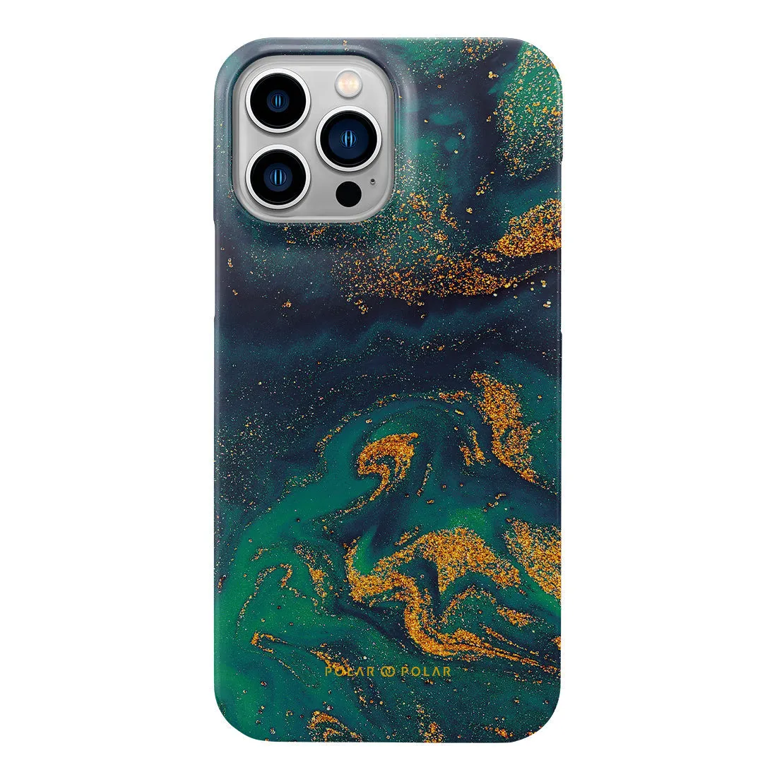 Green Night Quicksand - iPhone 13 Pro Max Case