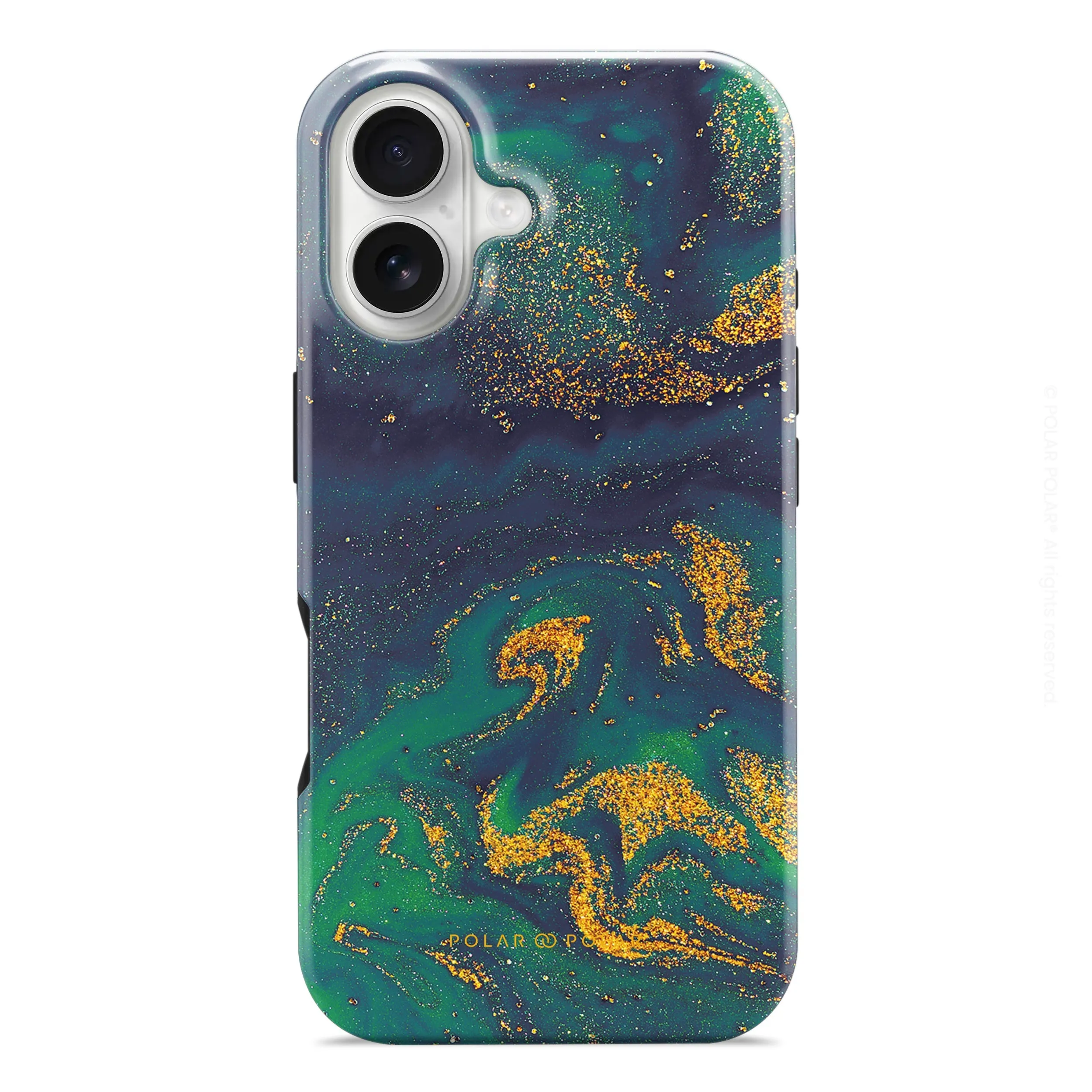 Green Night Quicksand - iPhone 16 Case