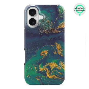 Green Night Quicksand - iPhone 16 Case