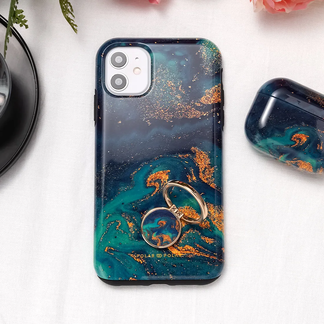 Green Night Quicksand - Samsung Galaxy Note10 Plus Case