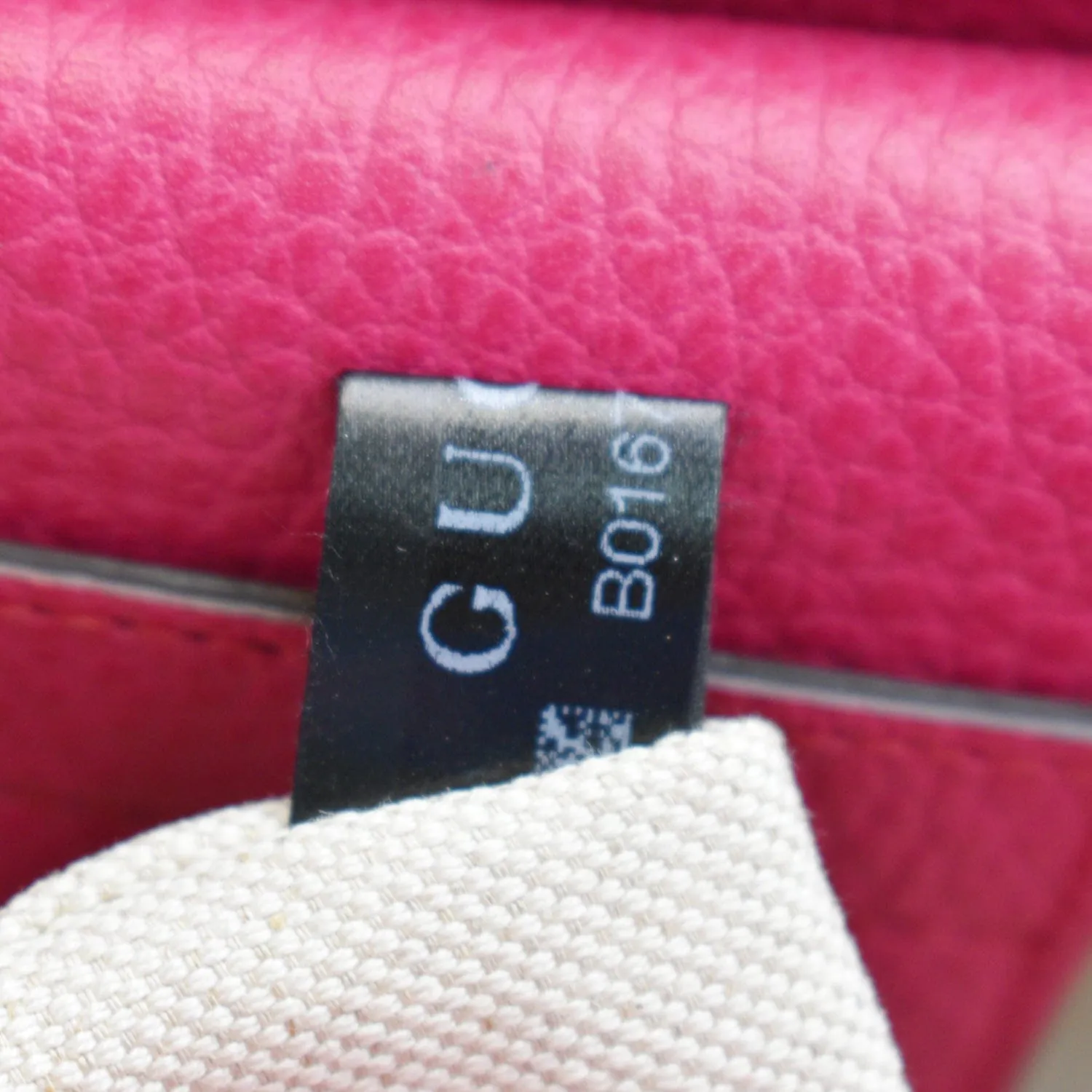 GUCCI Swing Medium Pebbled Leather Tote Bag Pink 354397