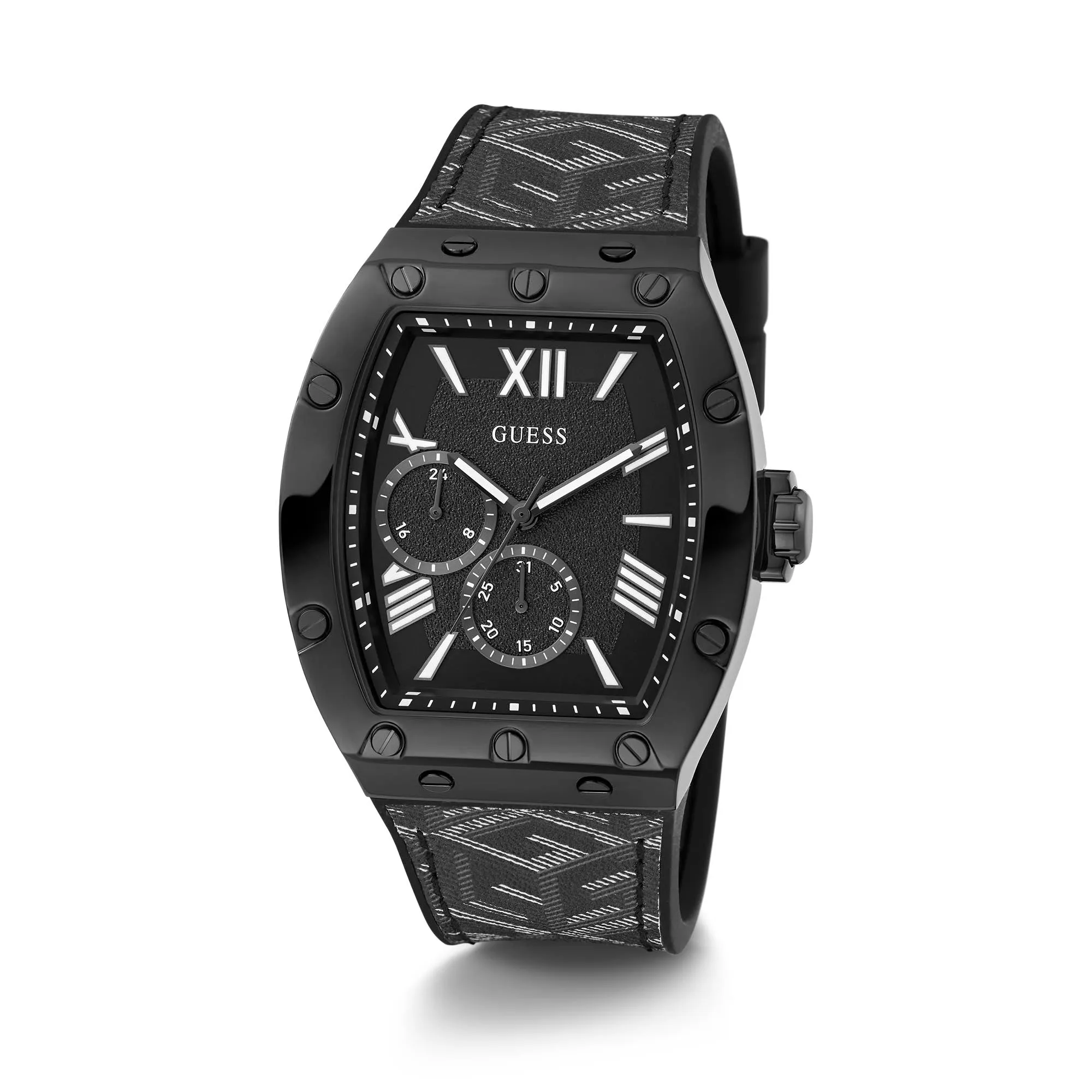 Guess Men's Watch Black Tone Case Quartz