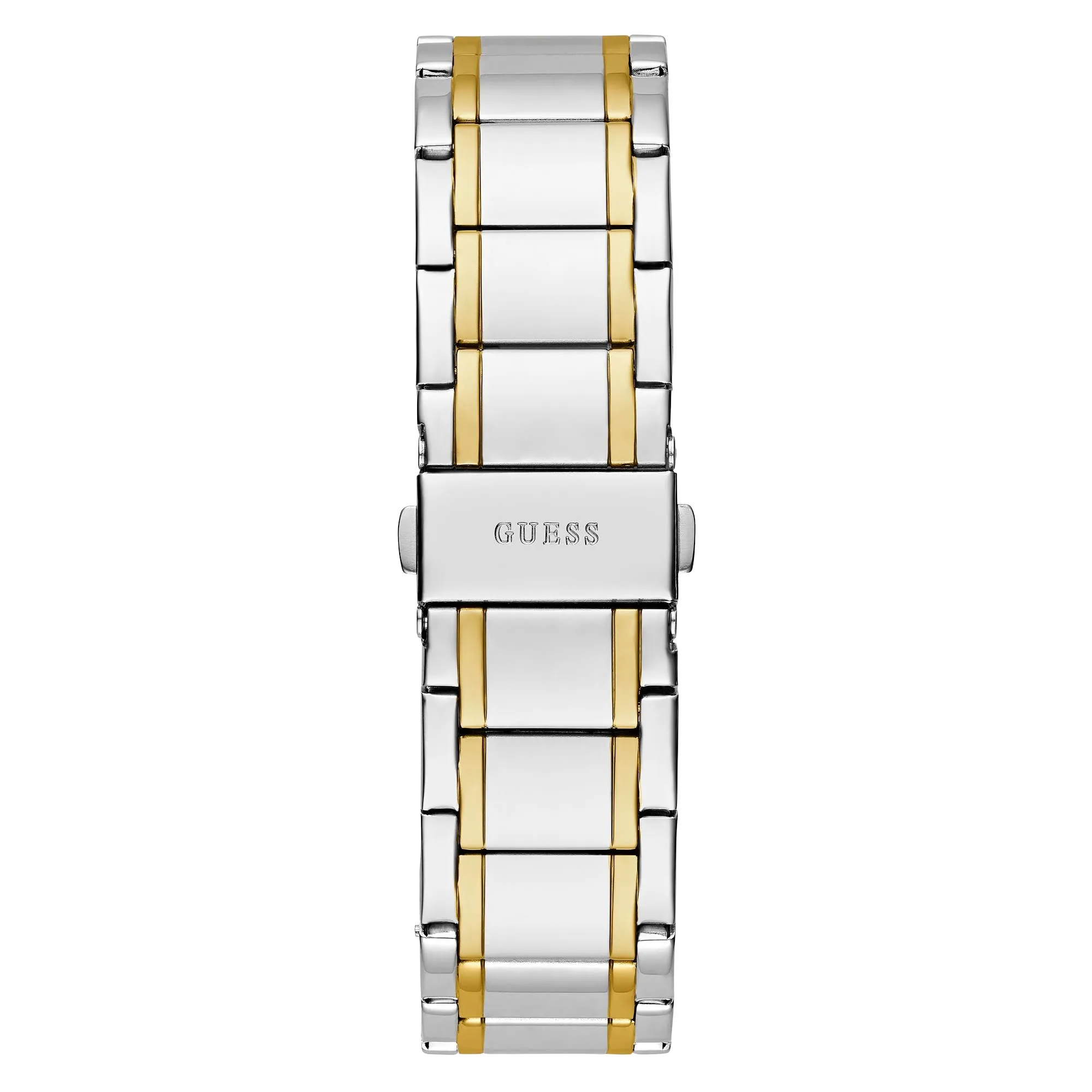 Guess Men's Watch Silver Tone Case Quartz