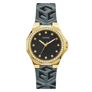 Guess Women's Watch Gold Tone Case Quartz