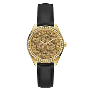 Guess Women's Watch Gold Tone Case Quartz