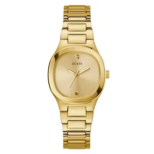 Guess Women's Watch Gold Tone Case Quartz