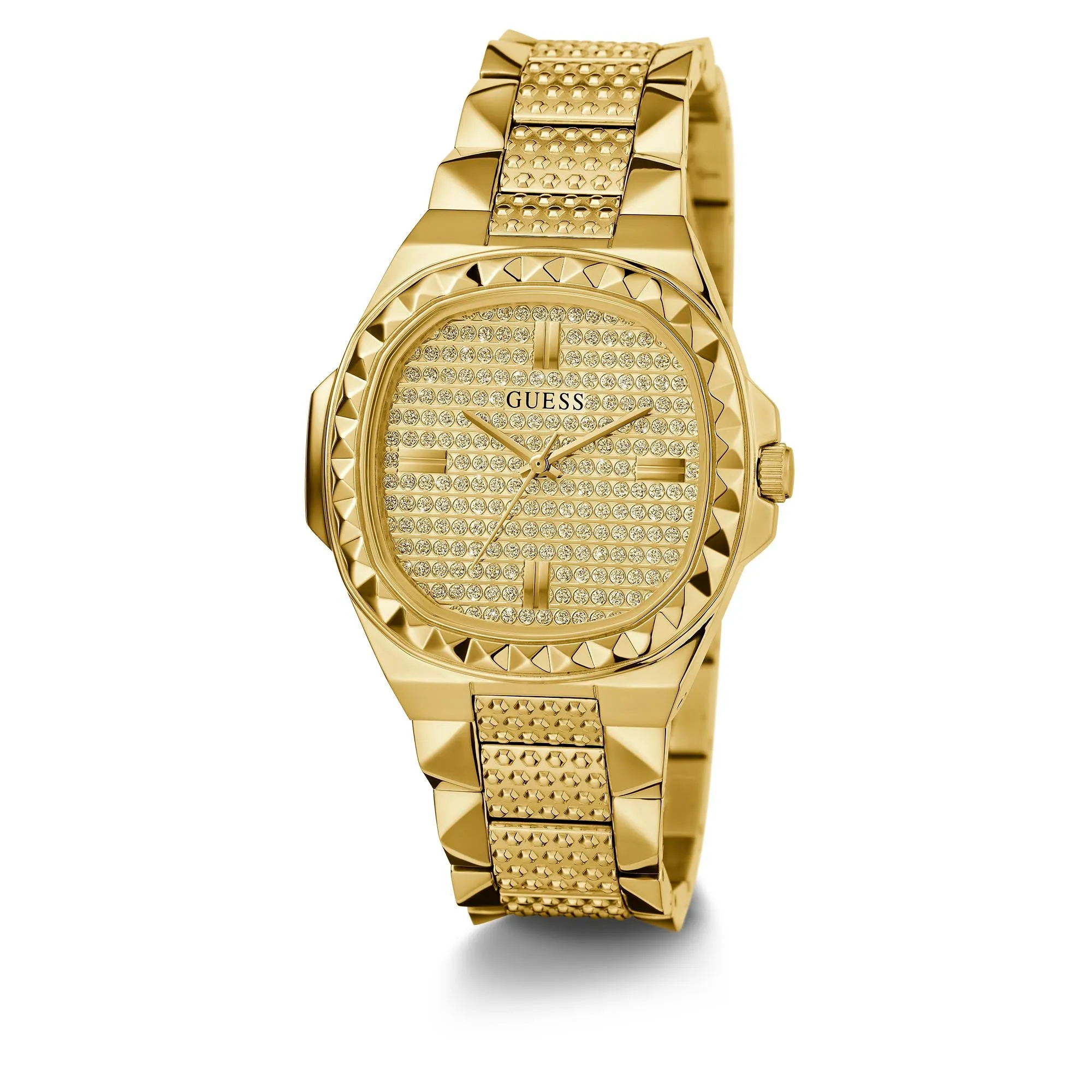 Guess Women's Watch Gold Tone Case Quartz