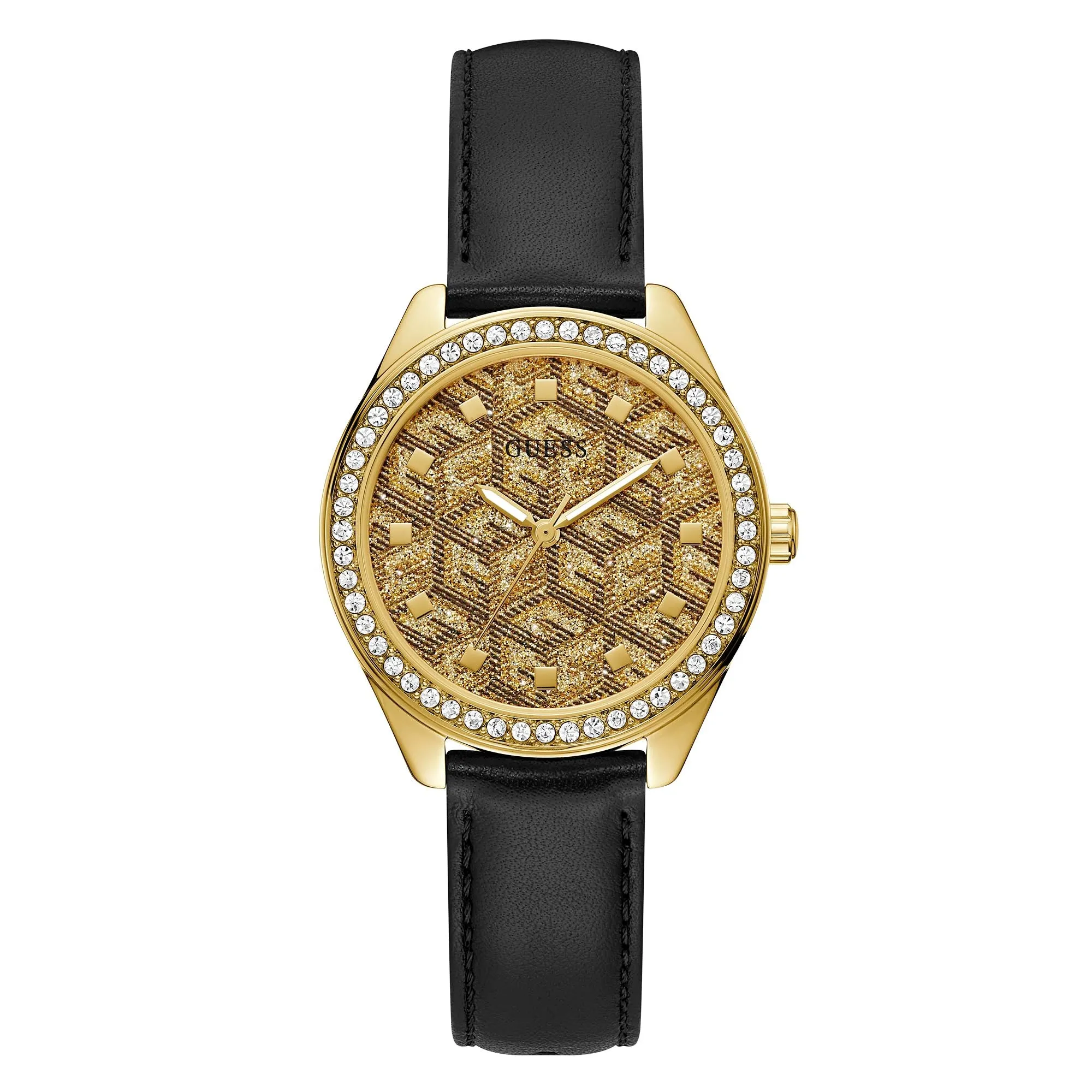 Guess Women's Watch Gold Tone Case Quartz