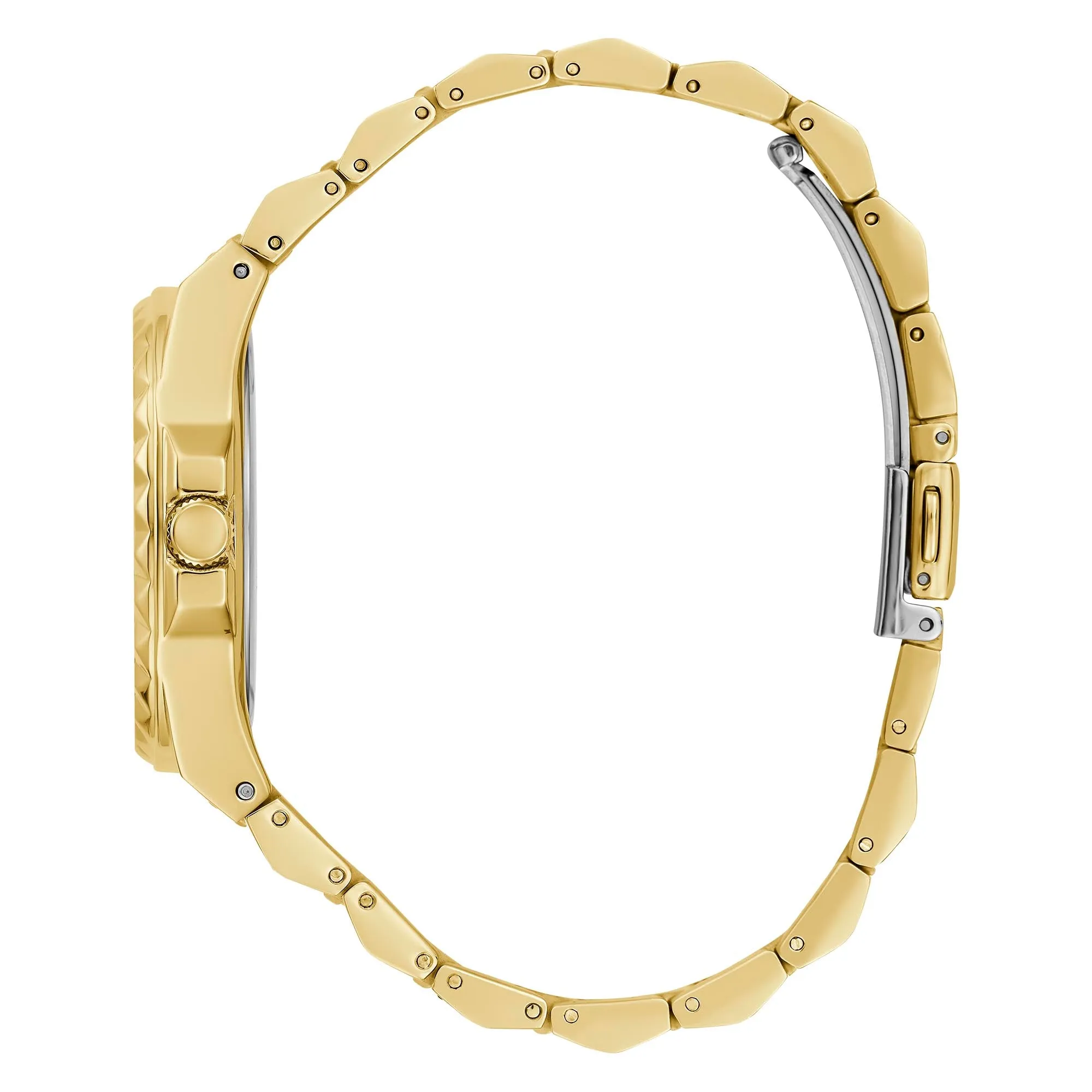 Guess Women's Watch Gold Tone Case Quartz