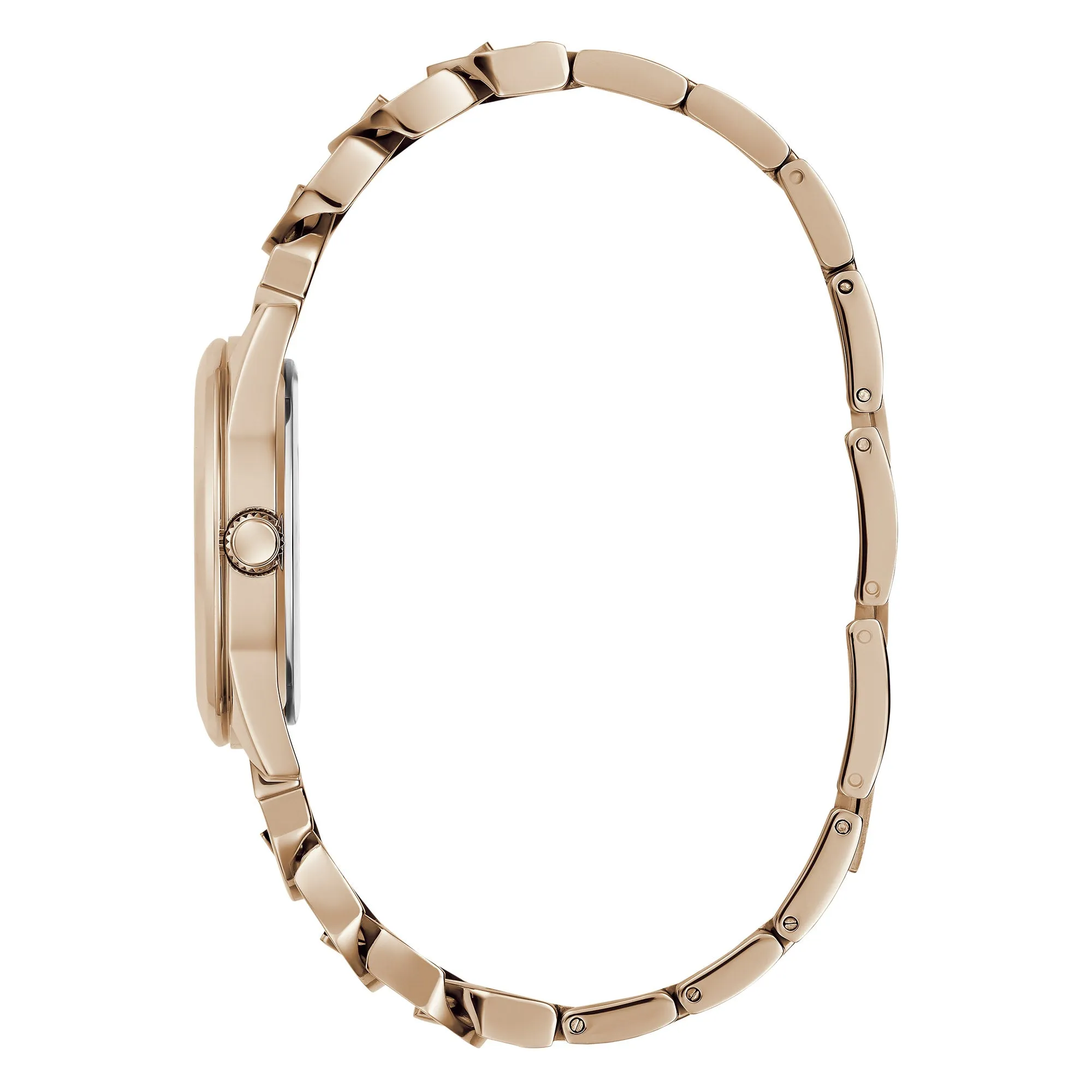 Guess Women's Watch Rose Gold Tone Case Quartz