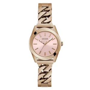 Guess Women's Watch Rose Gold Tone Case Quartz