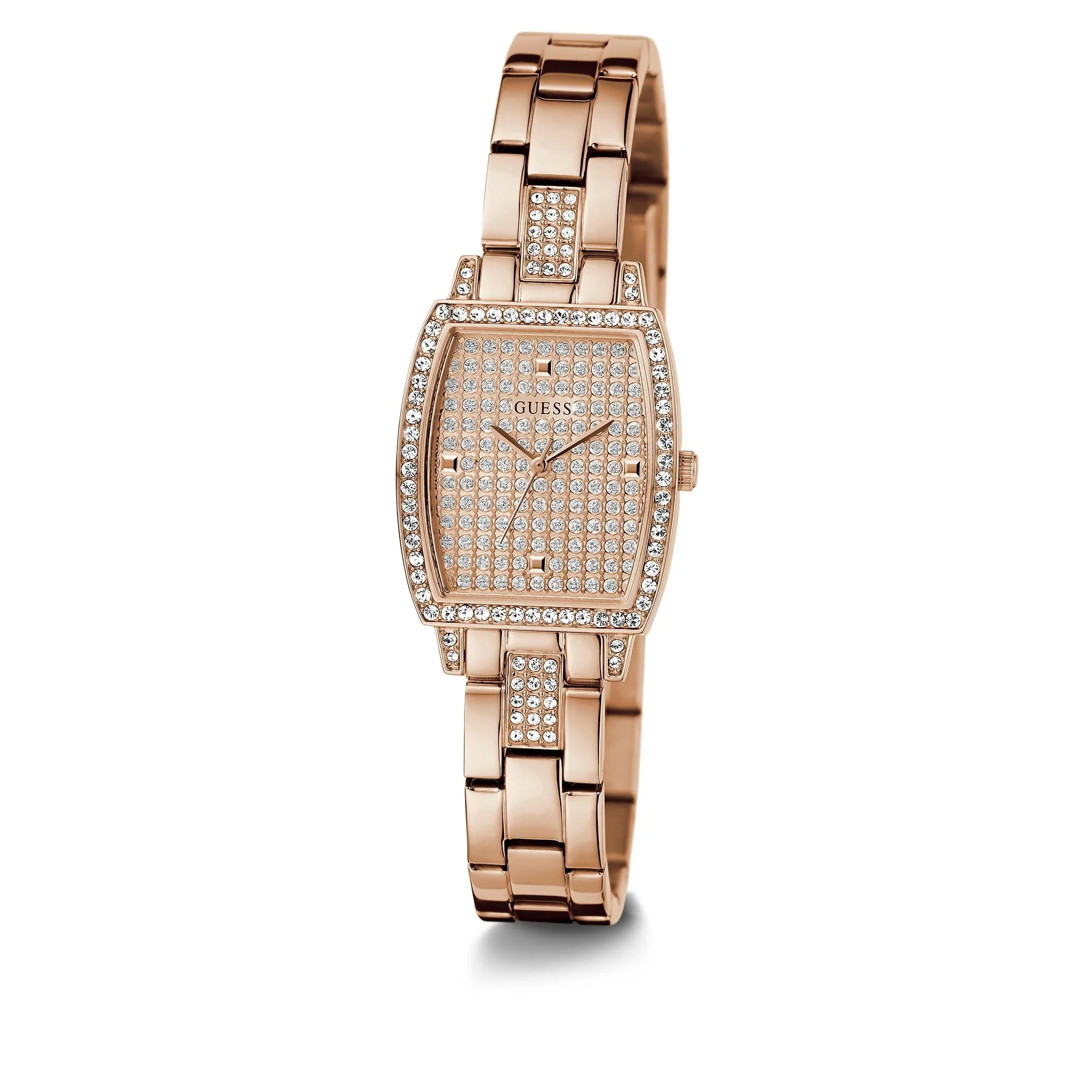Guess Women's Watch Rose Gold Tone Case Quartz