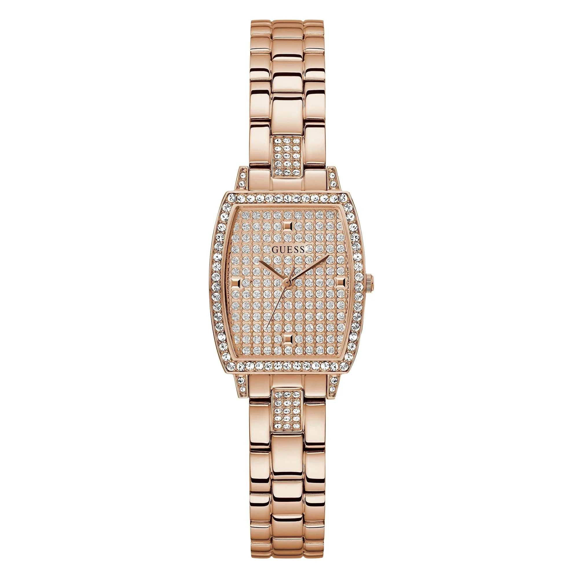 Guess Women's Watch Rose Gold Tone Case Quartz