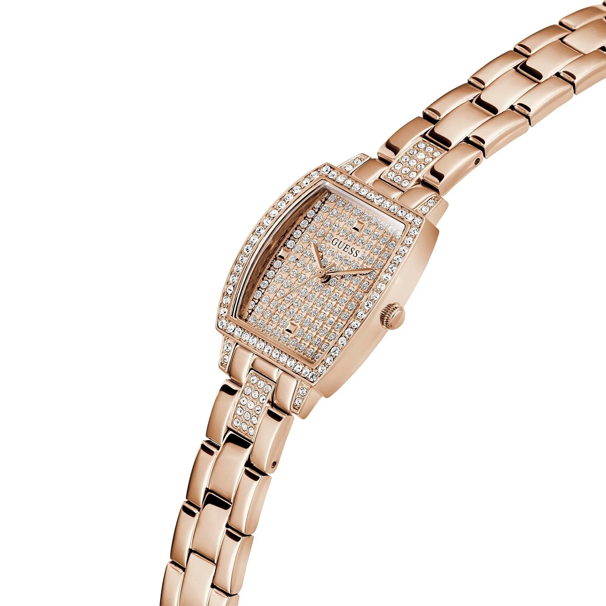 Guess Women's Watch Rose Gold Tone Case Quartz
