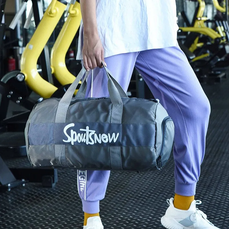 Gym bag waterproof fitness bag outdoor sports bag for men and women