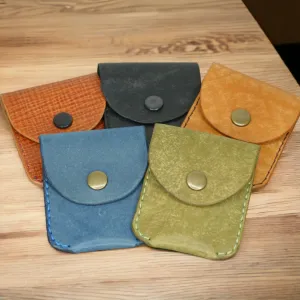 Handmade Small Leather Coin Purse