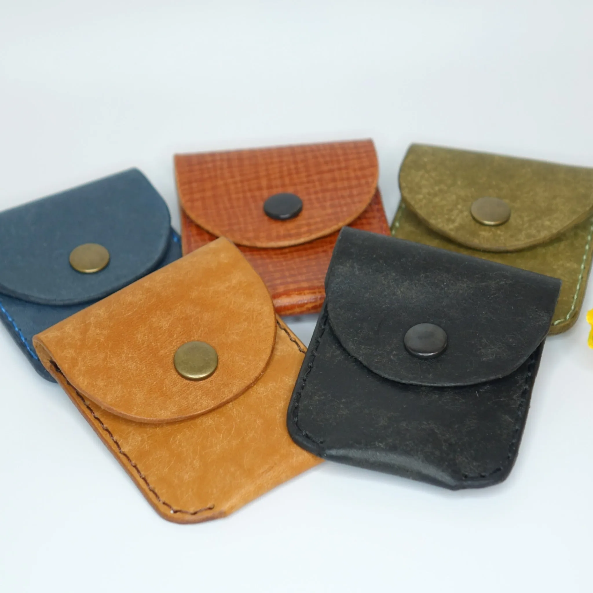 Handmade Small Leather Coin Purse