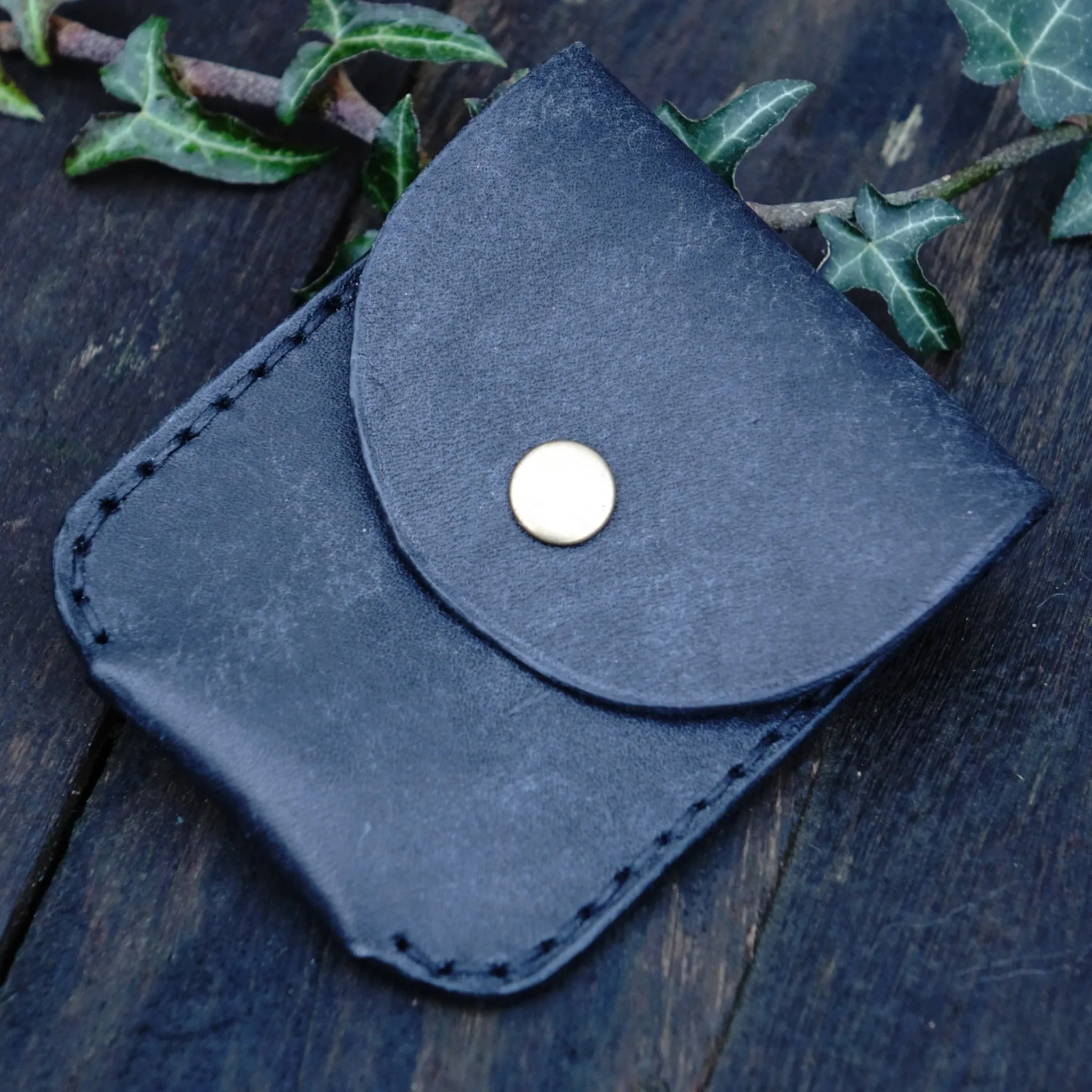 Handmade Small Leather Coin Purse