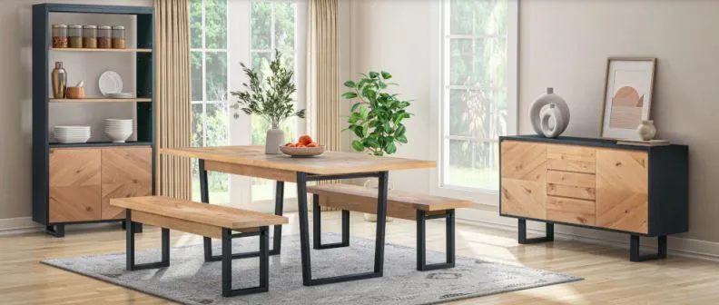 Harley Oak Large Sideboard