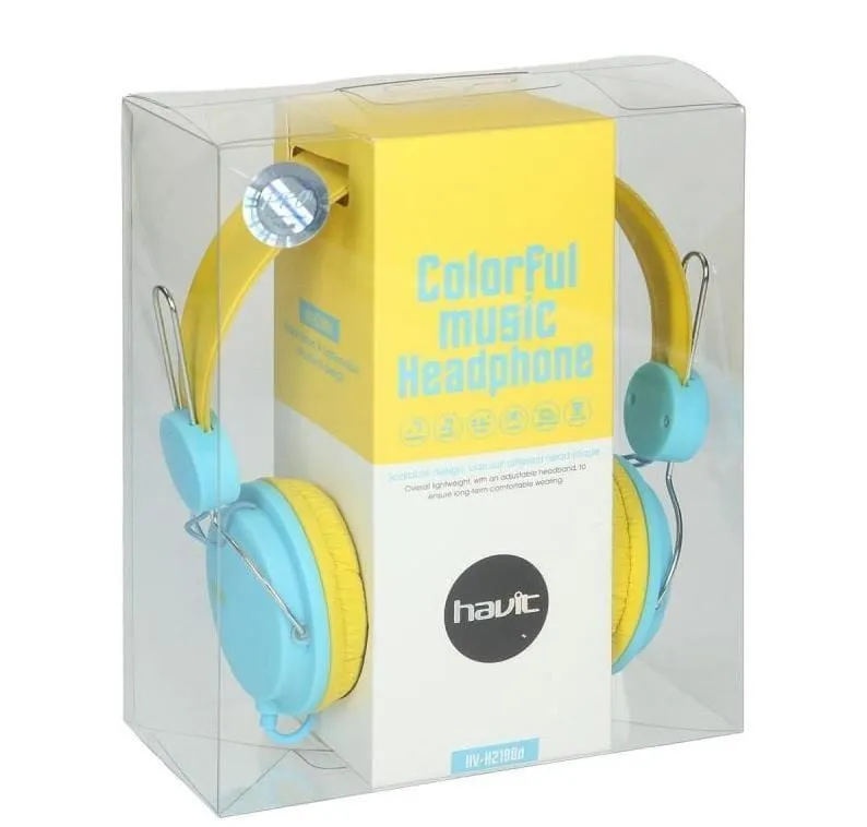 Havit HV-H219DYB Headphone - Yellow