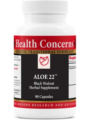 Health Concerns, Aloe 22, 90 ct
