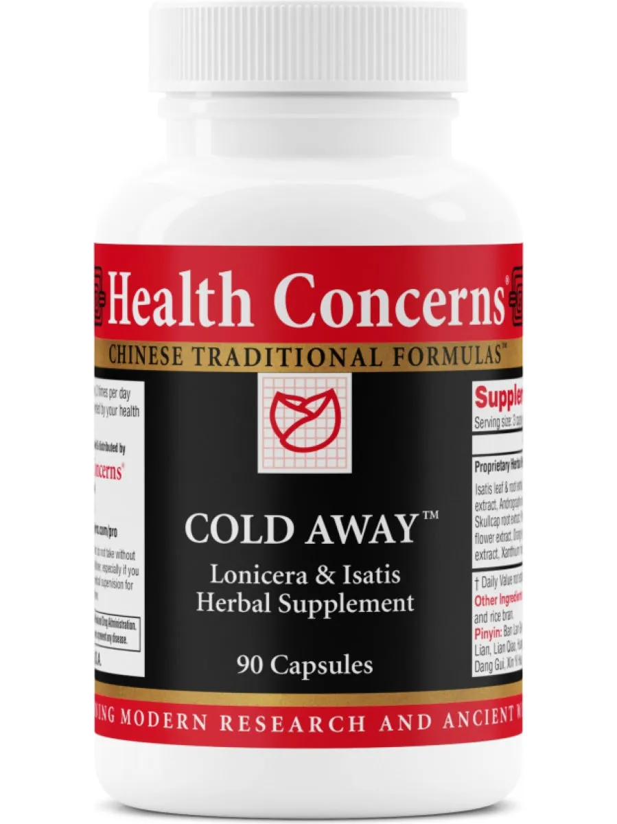 Health Concerns, Cold Away, 90 ct
