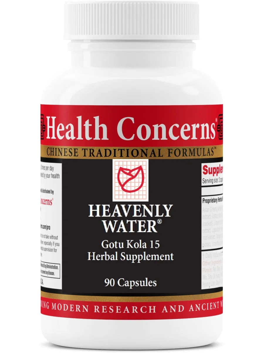 Health Concerns, Heavenly Water, 90 ct