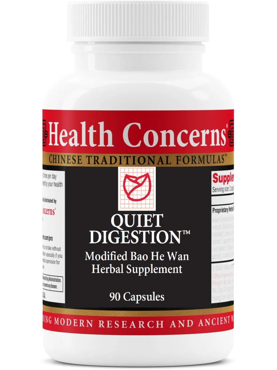 Health Concerns, Quiet Digestion, 90 ct
