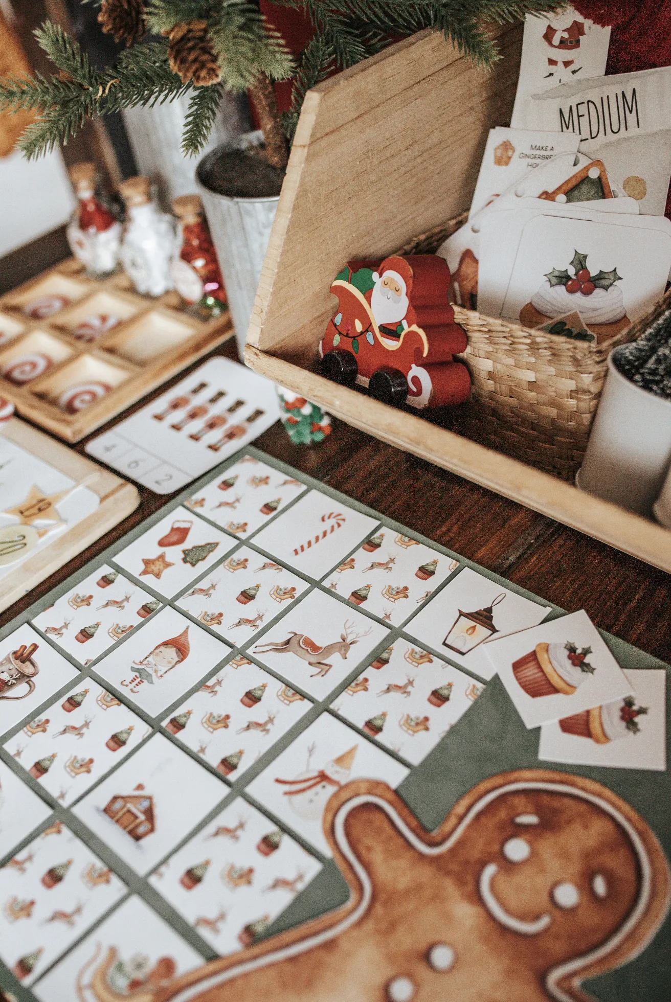 Holly Jolly Christmas Morning Basket